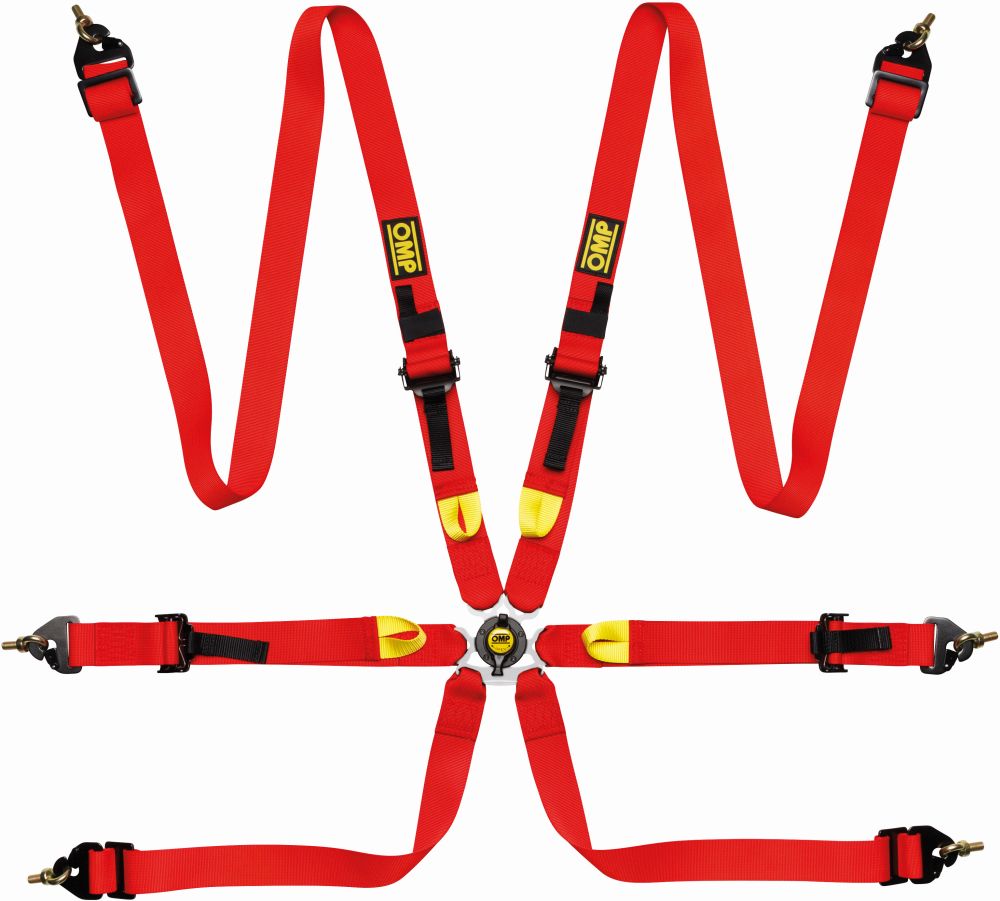 OMP 6-Point Safety Harness