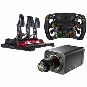 SIMAGIC Alpha EVO 12Nm, P1000 and Zeus Formula Bundle